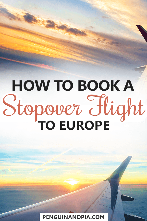 How to book a stopover flight