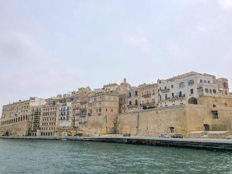 Gebäude in den drei Städten Malta
