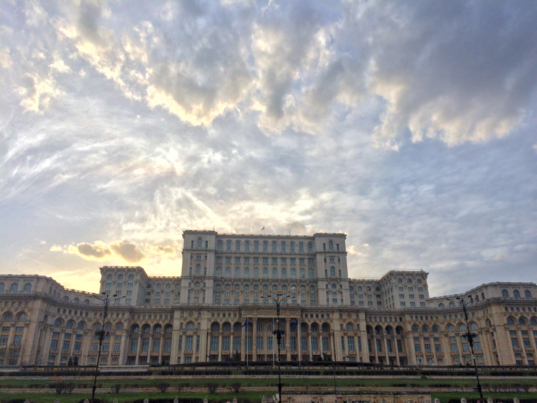 Parlamentsgebäude Bukarest Rumänien Tagesausflug von Brasov