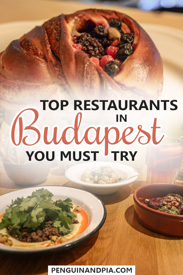 Top Restaurants in Budapest Hungary
