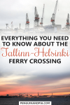 Everything you need to know about the Tallinn-Helsinki Ferry