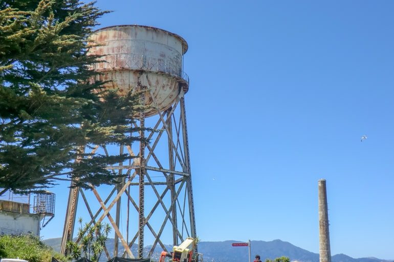 water tower on alcatraz island top 10 things to do in san francisco