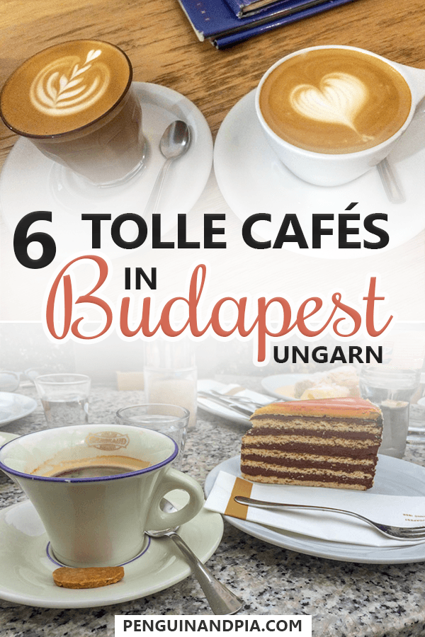 Tolle Cafés in Budapest, Ungarn