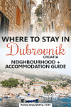Where to stay in Dubrovnik Croatia