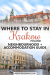 Where to stay in Krakow Poland