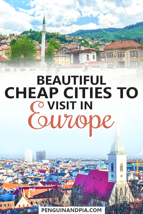 Cheap cities to visit in Europe