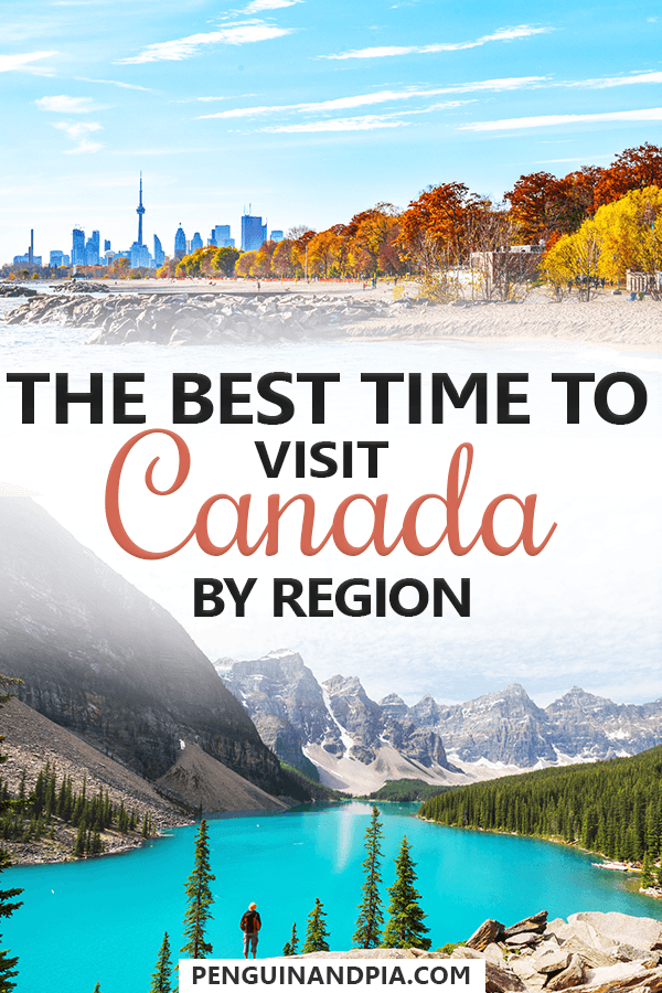 Best time to visit Canada