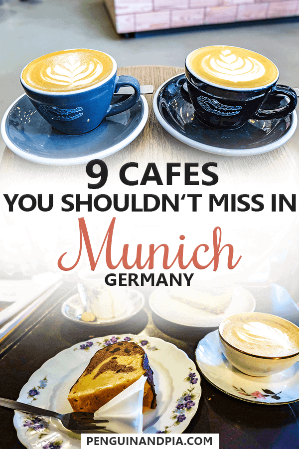 Cafes in Munich Pin