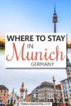 Where to stay in Munich Pin