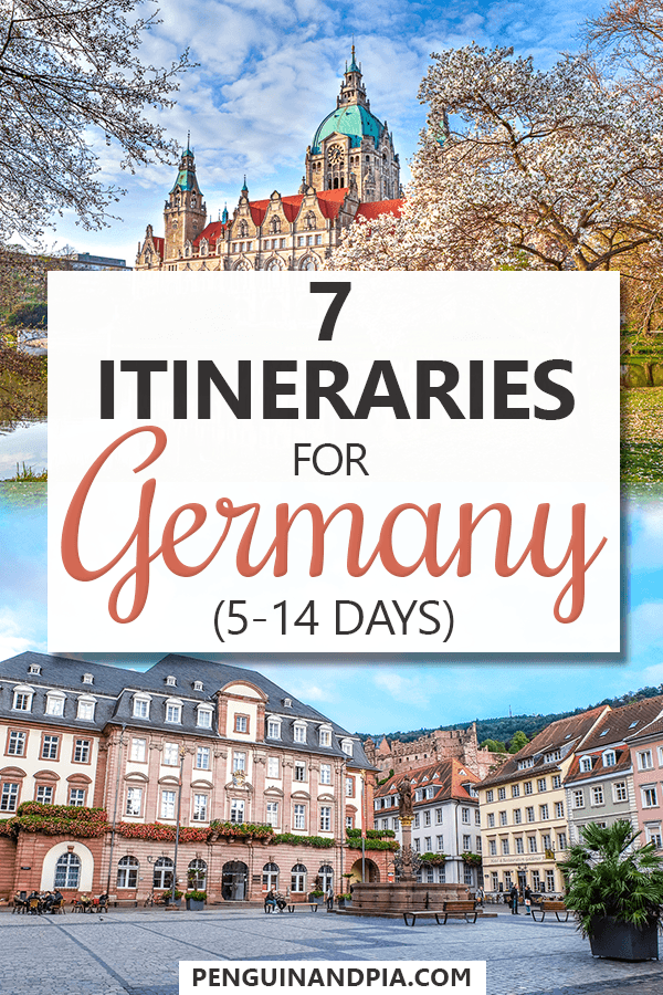 Itineraries for Germany Pin