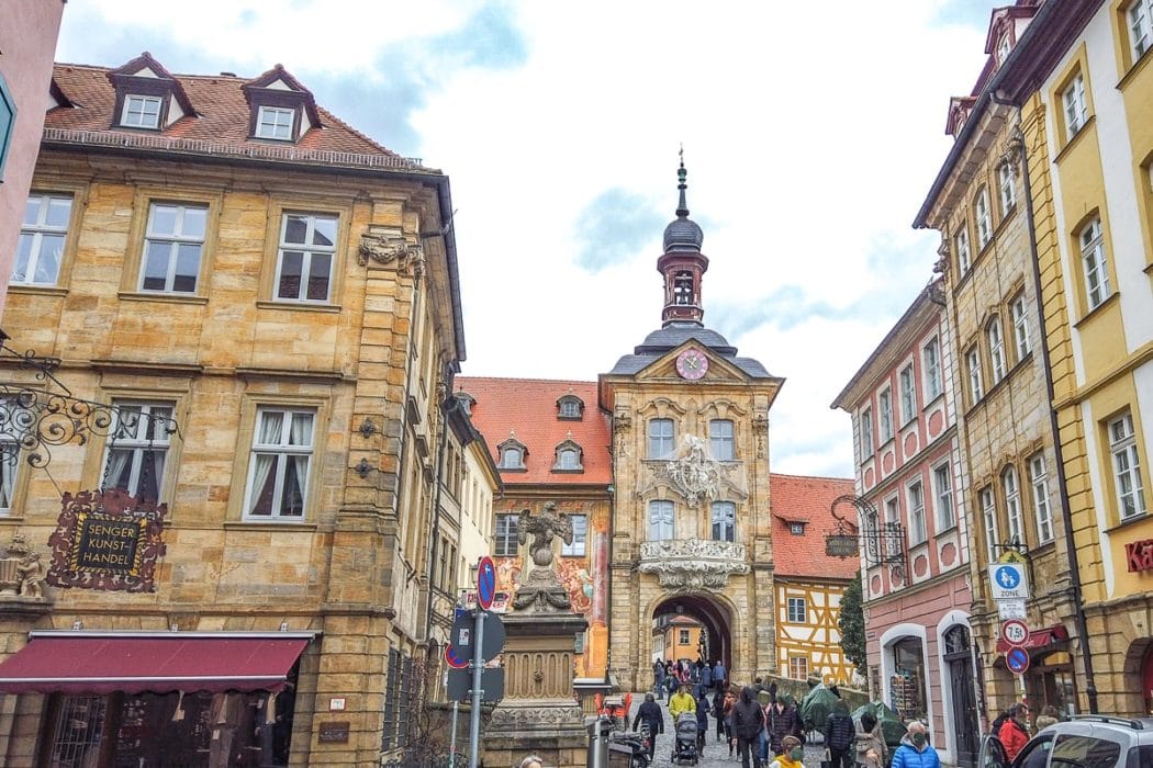 ALte Gebäude in Altstadt von Bamberg